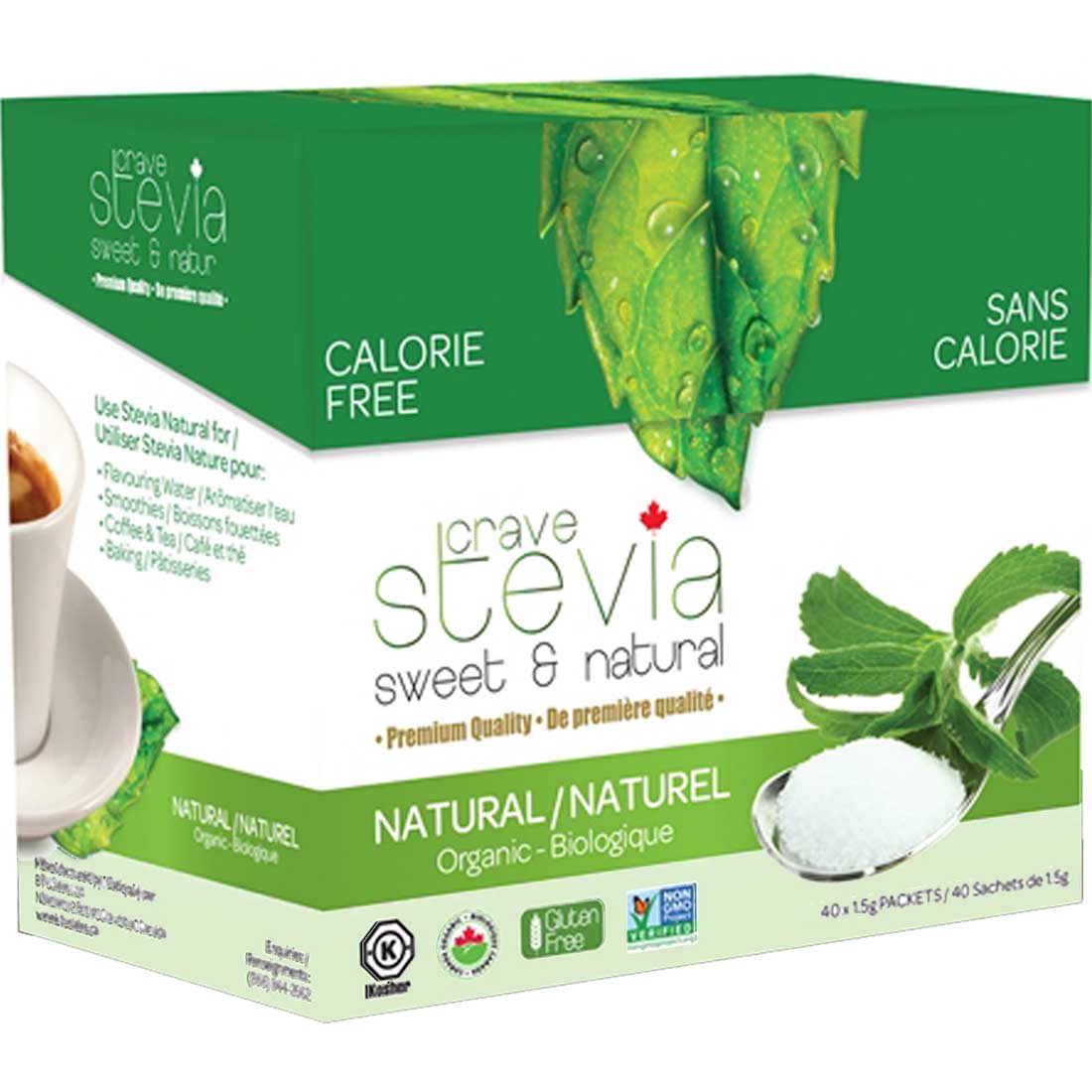 Crave Stevia Powder Stevia