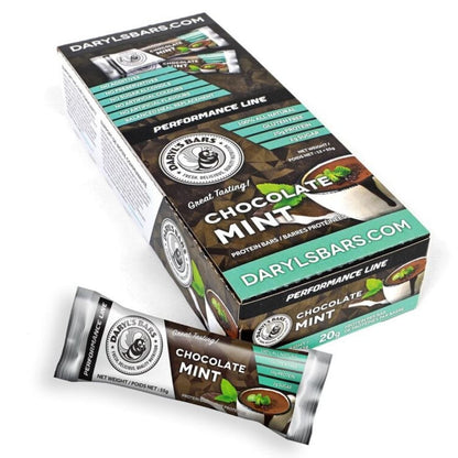 Daryls Protein Bars, Gluten Free, All Natural Bars, Energy Bars, 1 Box