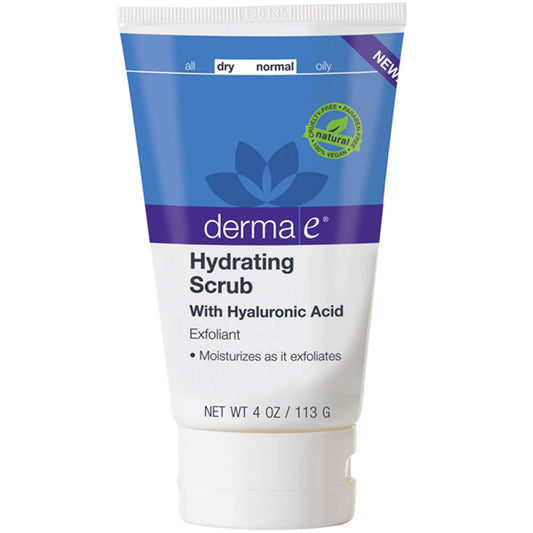 Derma E Hydrating Scrub, Hyaluronic Acid, 113g