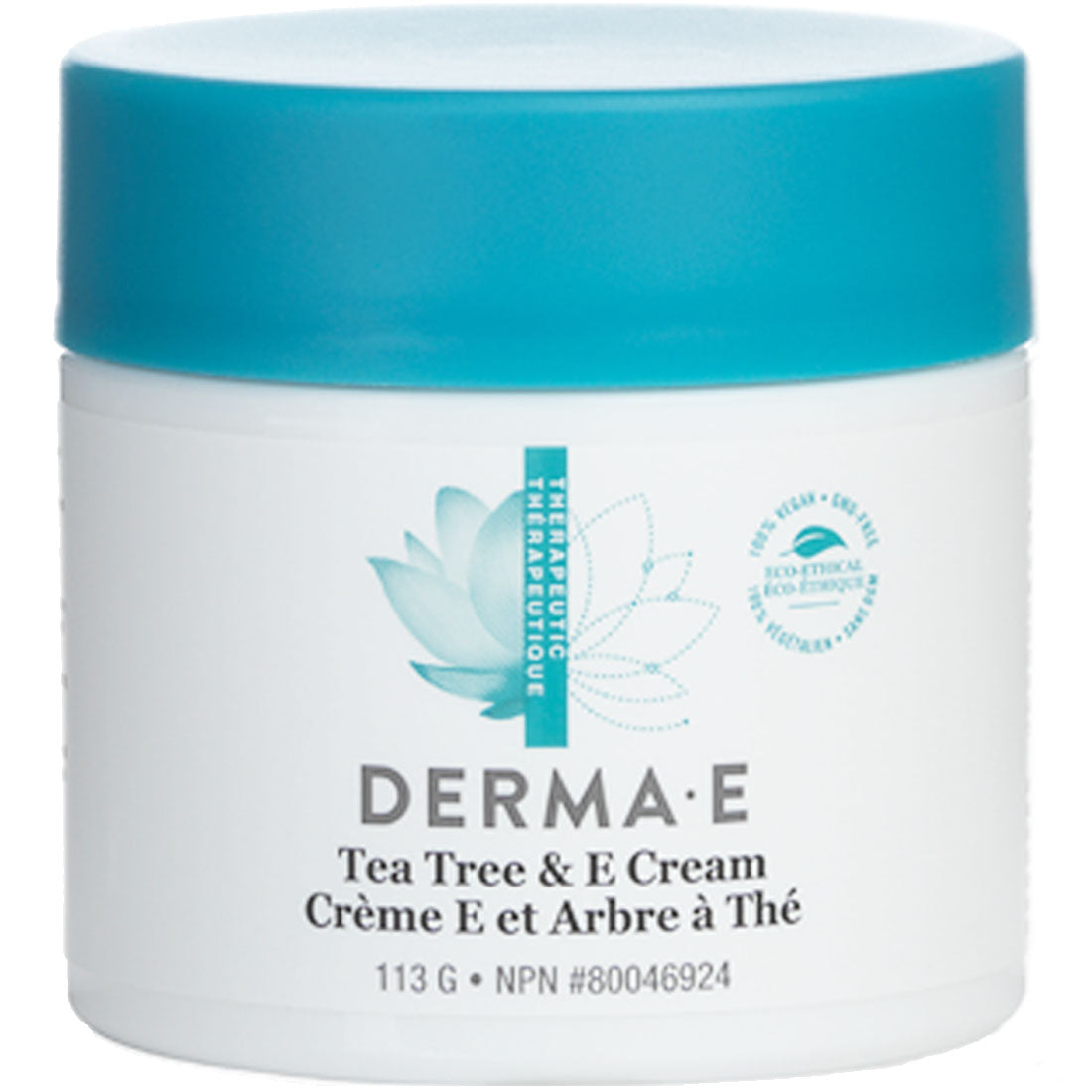 Derma E Tea Tree & Vitamin E Antiseptic Cream, 113g