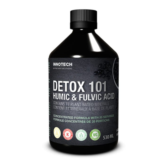 Innotech Detox 101 with Humic and Fulvic Acid (77 Plant Based Minerals), 530 ml