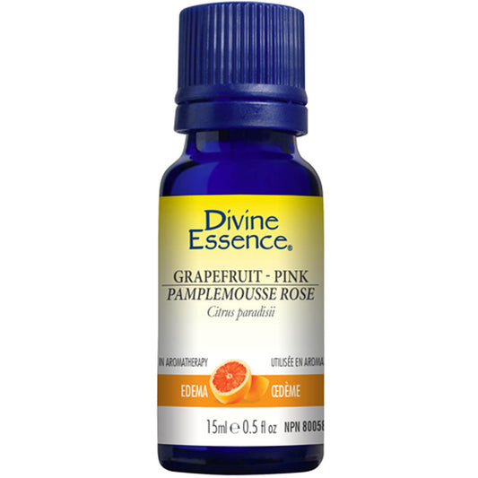 Divine Essence Grapefruit - Pink Essential Oil, 15ml