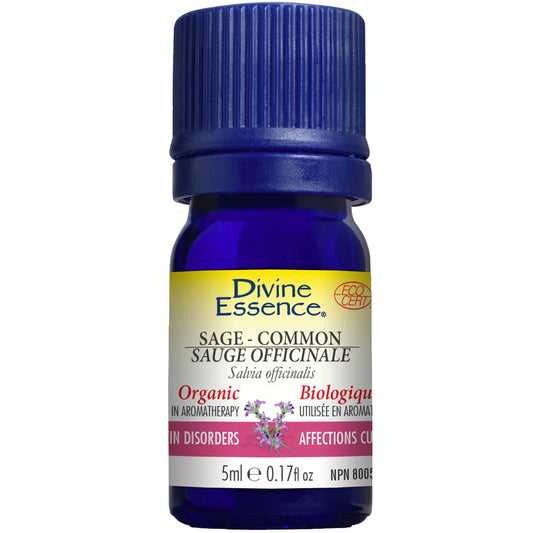 Divine Essence Sage - Common Essential Oil, 5ml