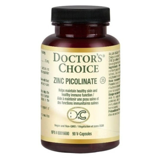 Doctor's Choice Zinc Picolinate 50mg, 90vcaps