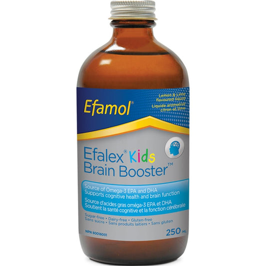 Efamol Efalex Kids Brain Booster Liquid Learning Ability and Concentration Support (ADHD, Dyslexia, Dyspraxia Relief), 250ml