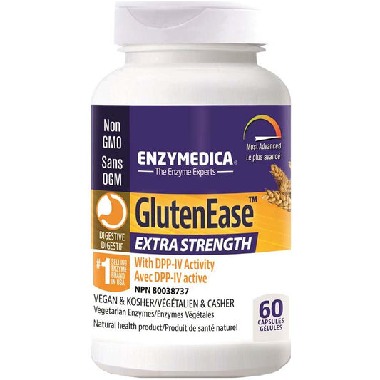 Enzymedica Glutenease, 60 Capsules