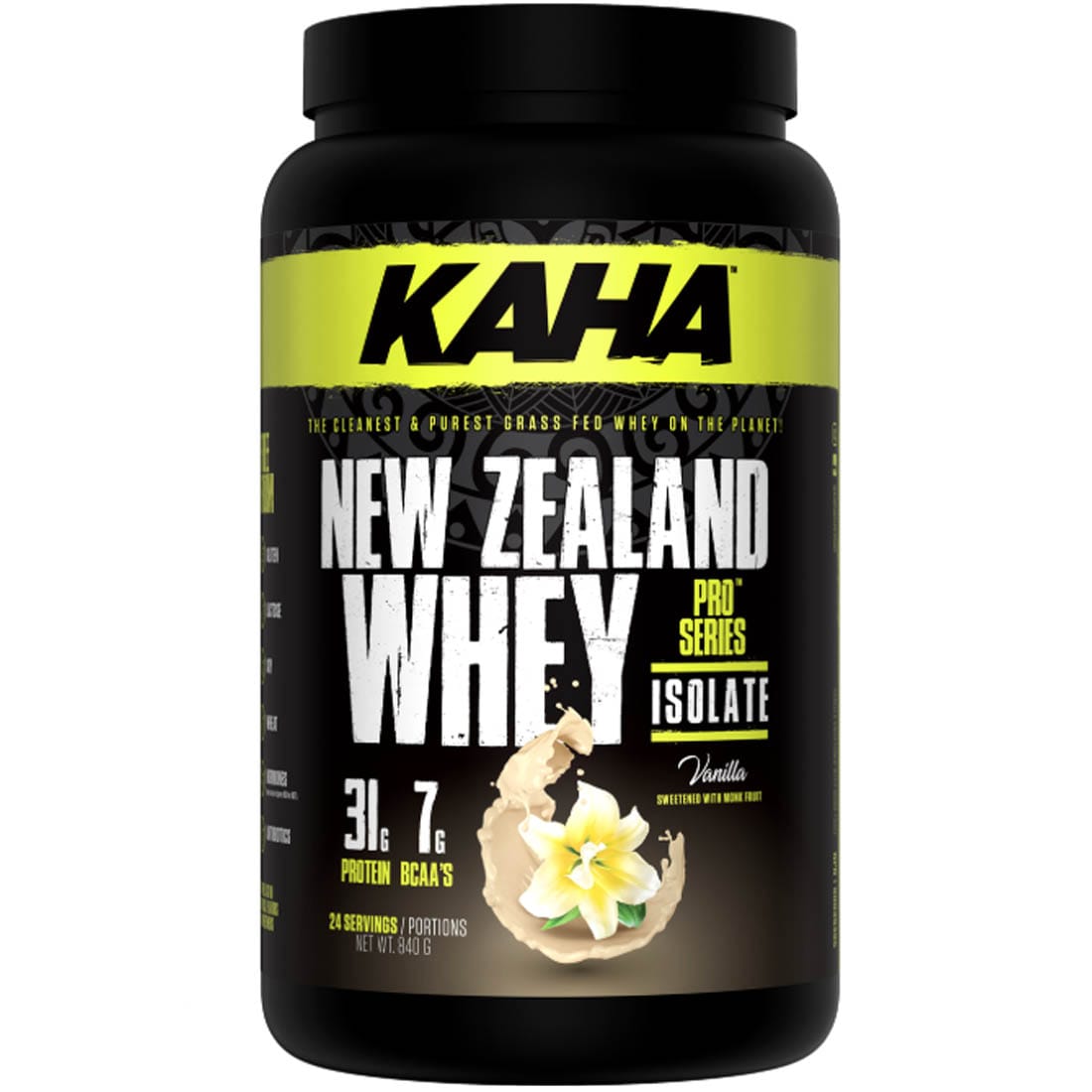 Kaha Nutrition New Zealand Whey Isolate Pro Series, 720g