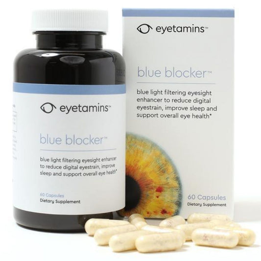 Eyetamins BlueBlocker (Blue Light Support Blend), 60 Capsules