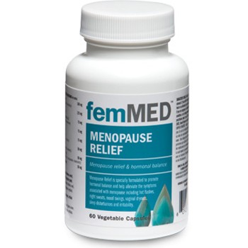 FemMED Menopause Relief, 60 Vegetable Capsules