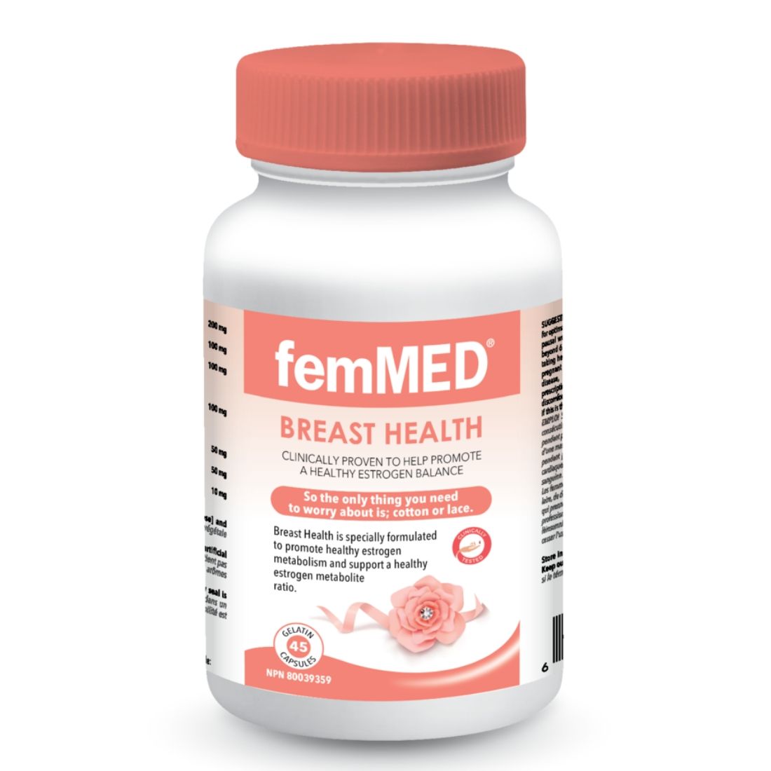 FemMED Breast Health, 45 Vegetable Capsules