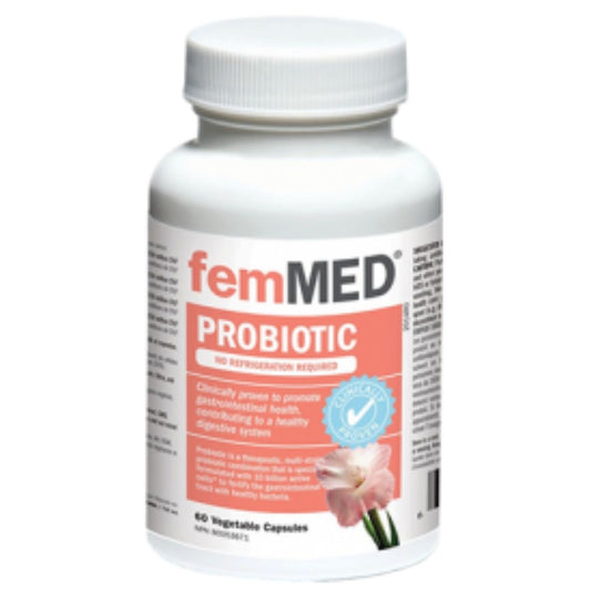 FemMED Probiotic, 60 Vegetable Capsules