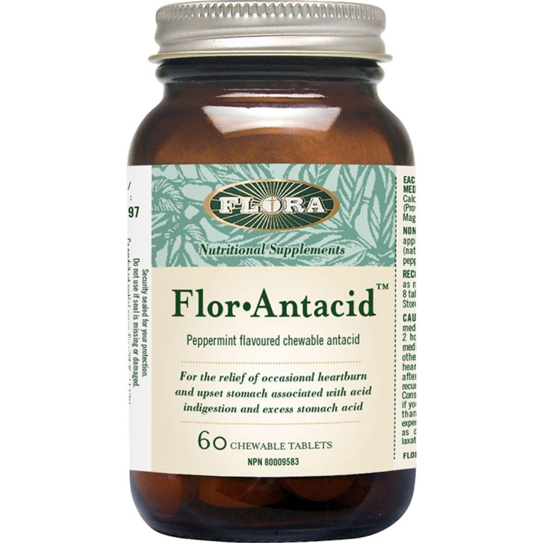 Flora Tablet Flora Flor-Antacid (Natural Chewable Antacid)