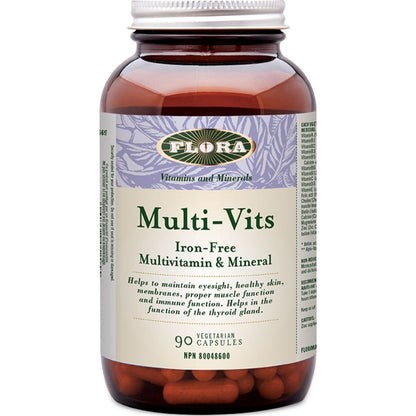 Flora Multi-Vits Iron-Free Multivitamin & Mineral