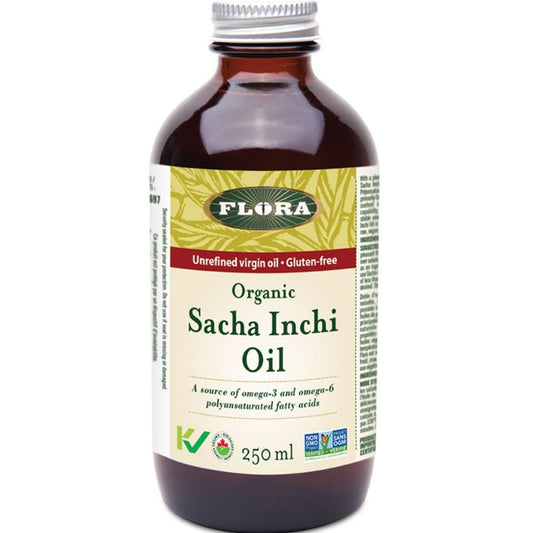 Flora Organic Sacha Inchi Oil, Peruvian, 250ml