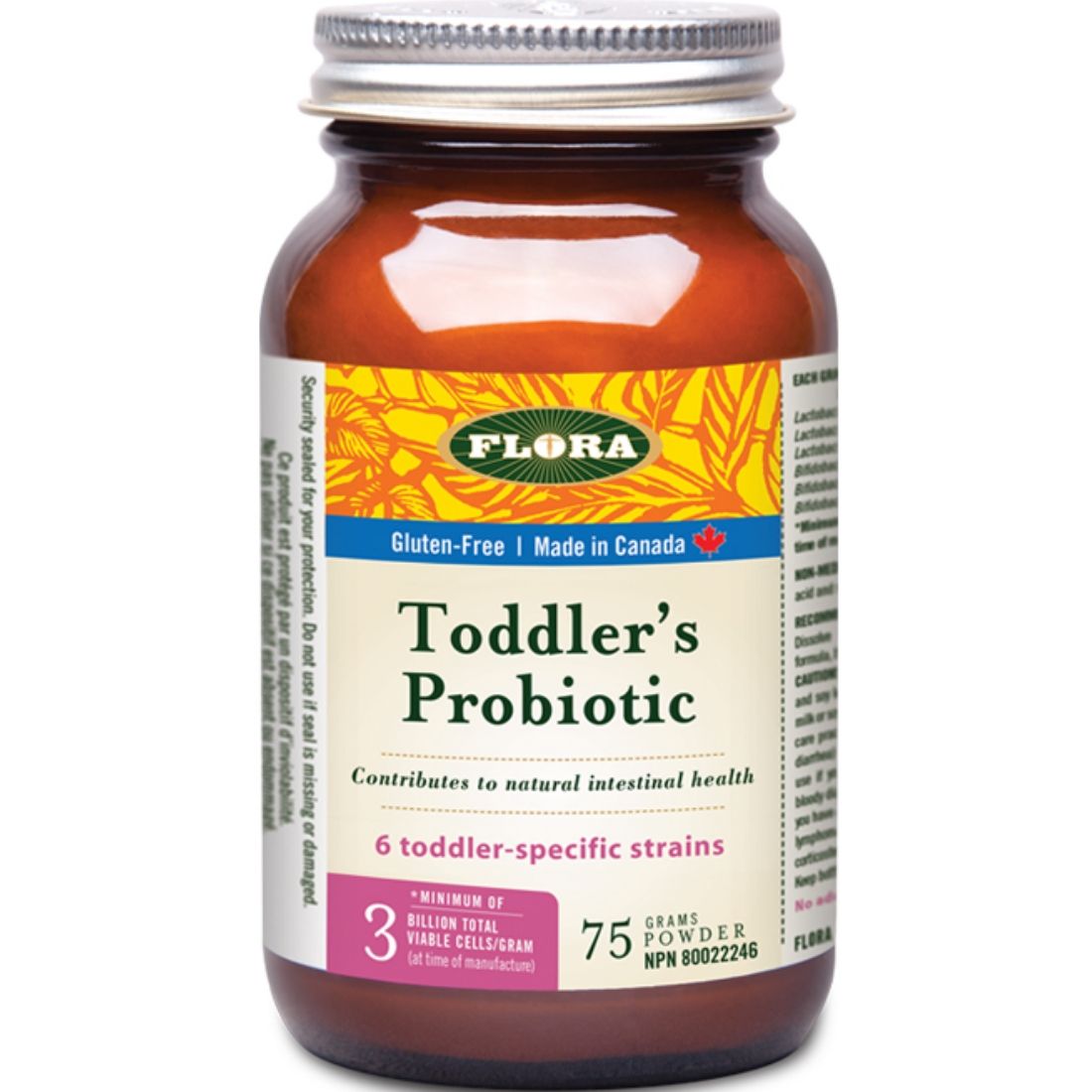 Flora Super Toddler's Probiotic Powder, 1.7 Billion (Age 1-3), 75g - Store in Fridge
