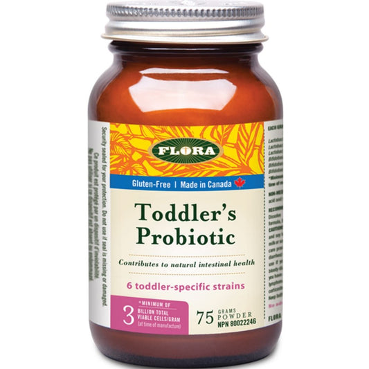 Flora Udo's Choice Super Toddler's Probiotic Powder, 1.7 Billion (Age 1-3), 75g - Store in Fridge