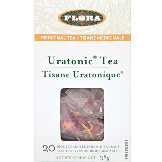 Flora Uratonic Tea (Helps Relieve Urinary Tract Infections), 20 Tea Bags