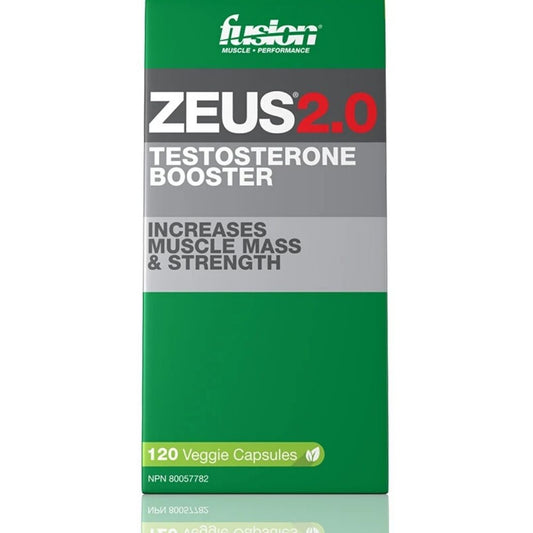 Fusion Zeus 2.0, 120 Vegetable Capsules (NEW!)