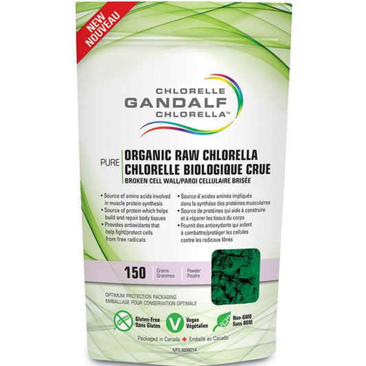 Gandalf Organic Chlorella Powder, 150g