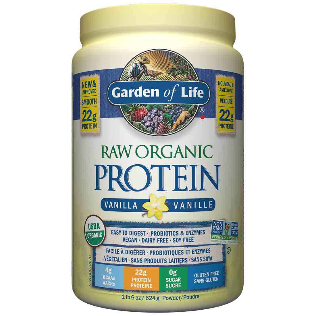 Garden of Life Raw Organic Protein, Powder