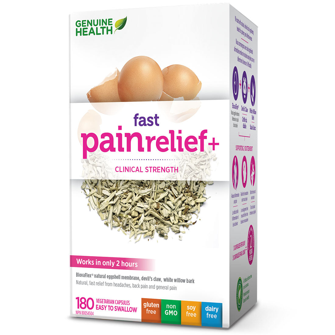 Genuine Health Fast Pain Relief+