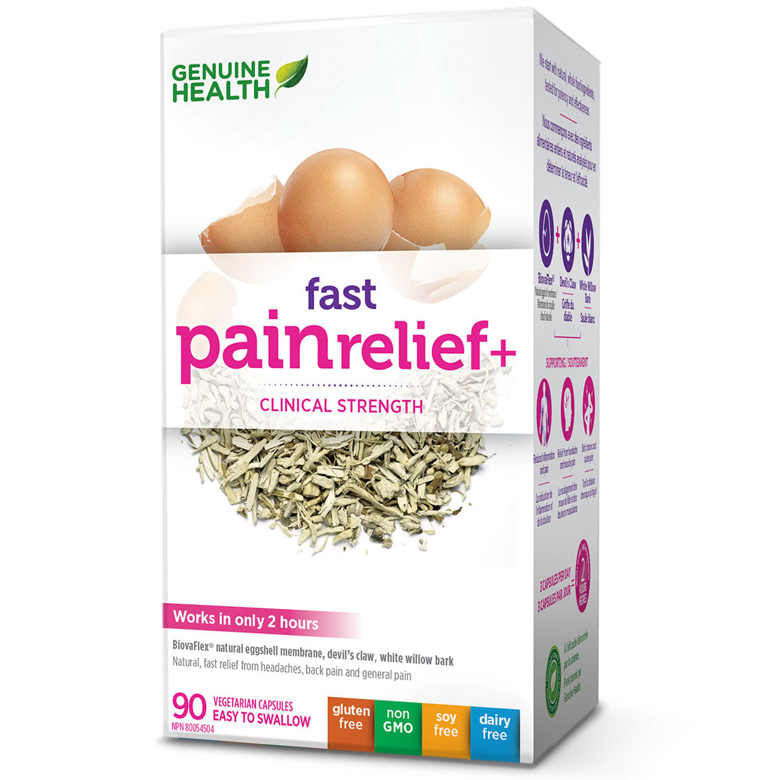 Genuine Health Fast Pain Relief+