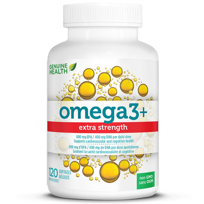 Genuine Health Omega3, Extra Strength