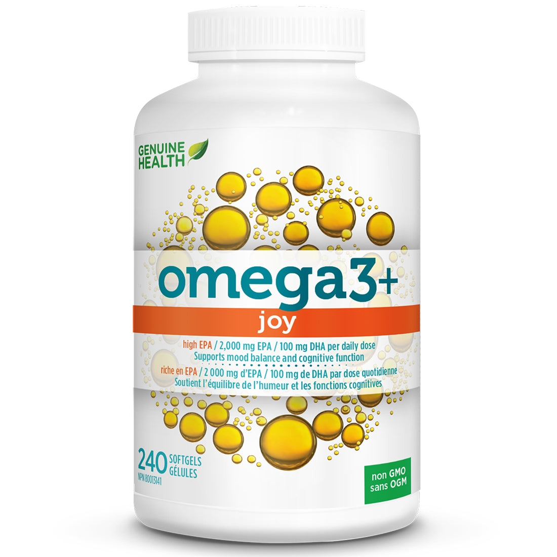 Genuine Health Omega3+, Joy