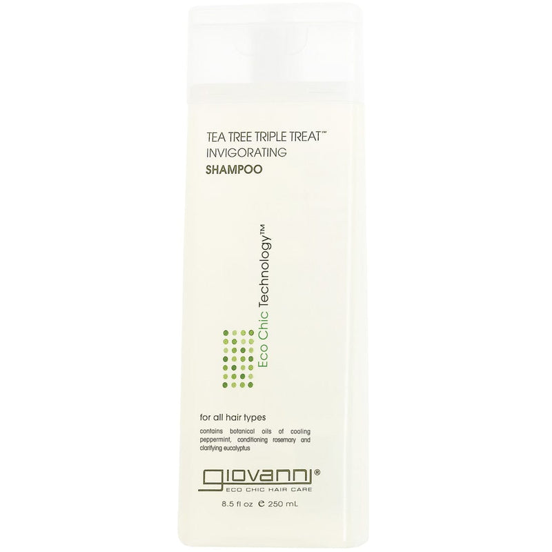 Giovanni Eco Chic Tea Tree Triple Treat Invigorating Shampoo, 59ml-710ml