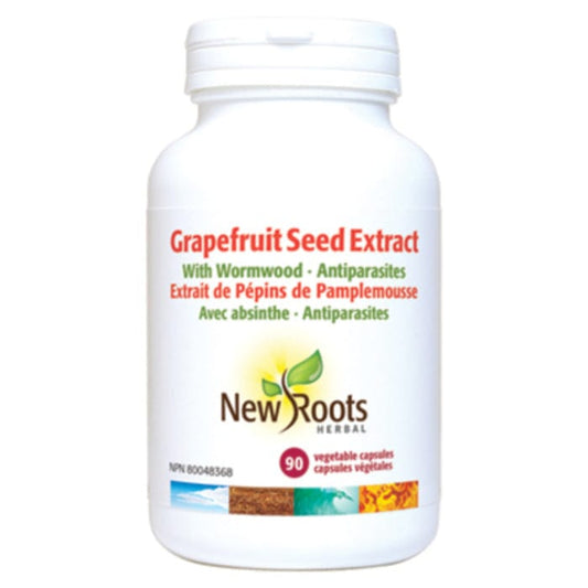 New Roots Grapefruit Seed Extract 406mg, 90 Capsules