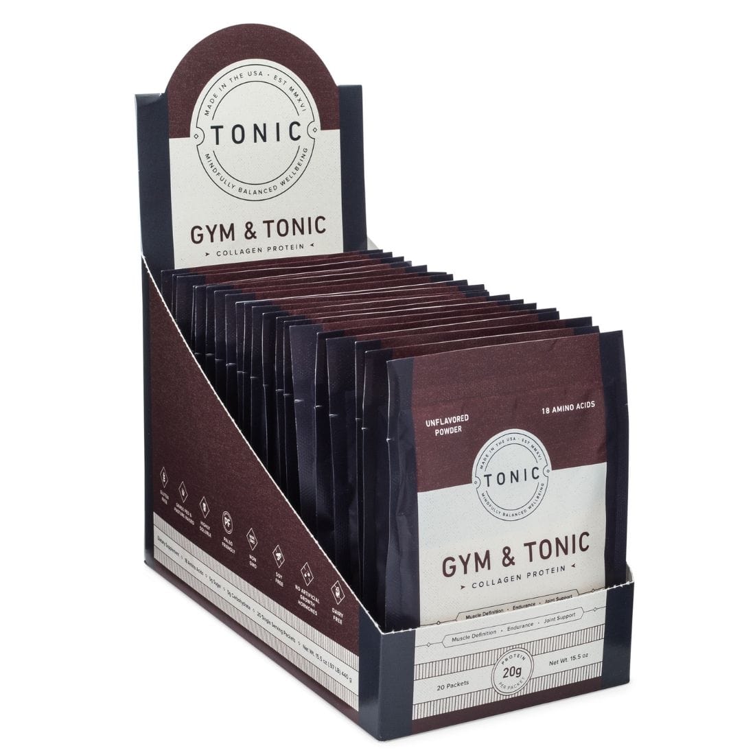 Tonic Products Gym & Tonic (Collagen Protein)