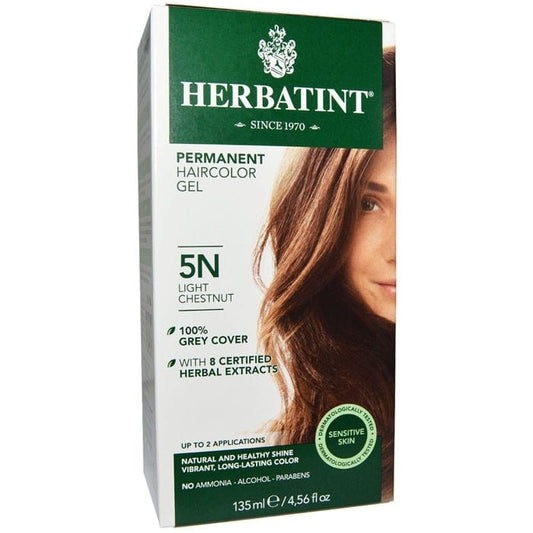 Herbatint 5N Light Chestnut (Permanent), 135ml