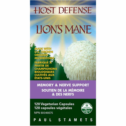 Host Defense Lion's Mane, Memory & Nerve Support