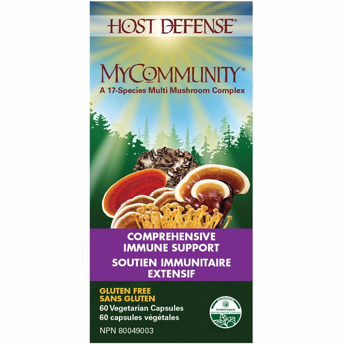 Host Defense MyCommunity, Comprehensive Immune Support