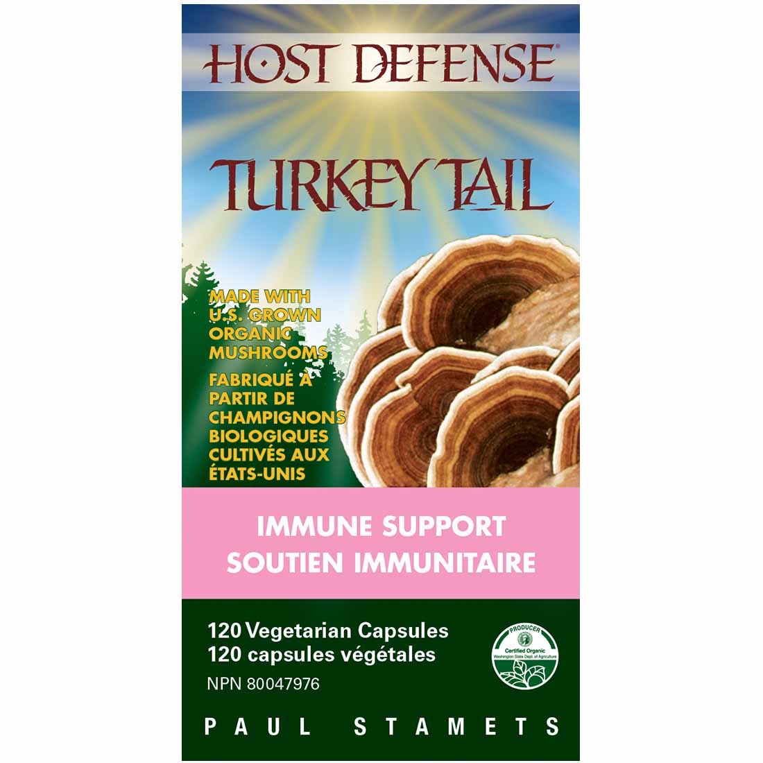 Host Defense Turkey Tail, Immune Support