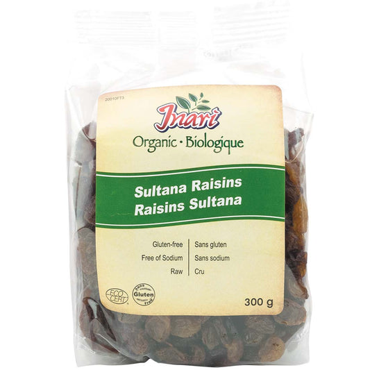 Inari Organic Sultana Raisins, 300g