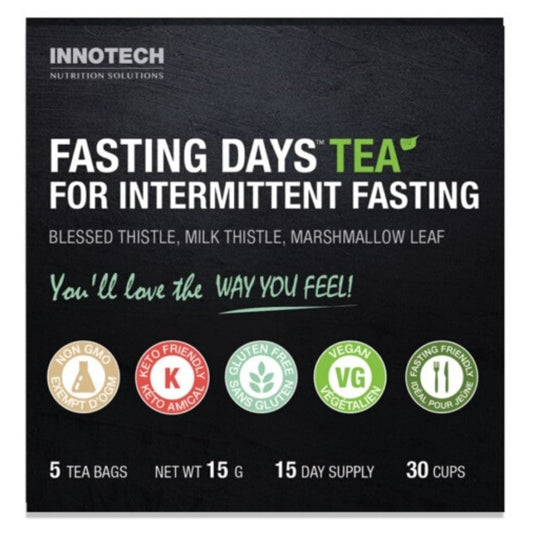 Innotech Fasting Days Tea Herbal Tea (5 Tea Bags), 2 Week Supply