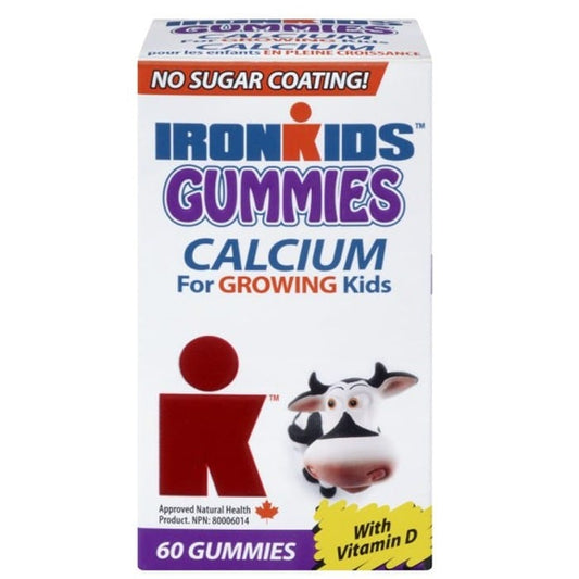 IronKids Essential Gummies Calcium with Vitamin D, 60 Gummies