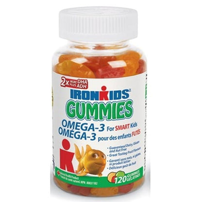 IronKids Essential Gummies Omega-3's for Smart Kids