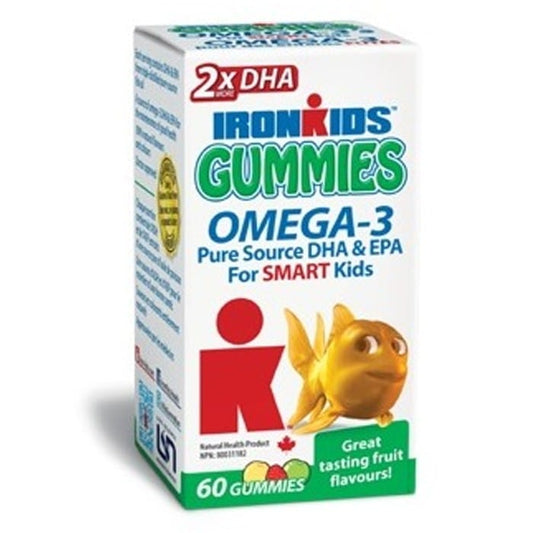 IronKids Essential Gummies Omega-3's for Smart Kids
