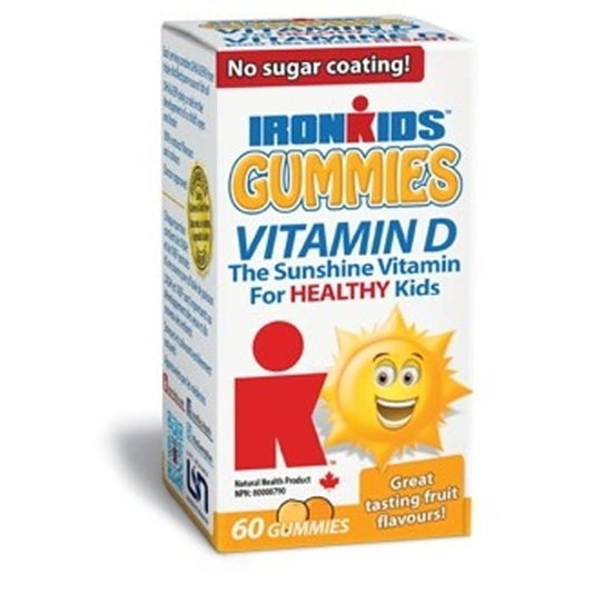 IronKids Essentials Gummies Vitamin D, 60 Gummies