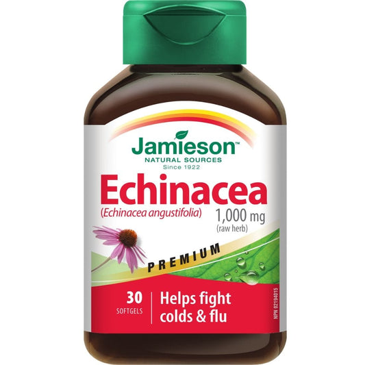 Jamieson Echinacea 1000mg, 30 softgels