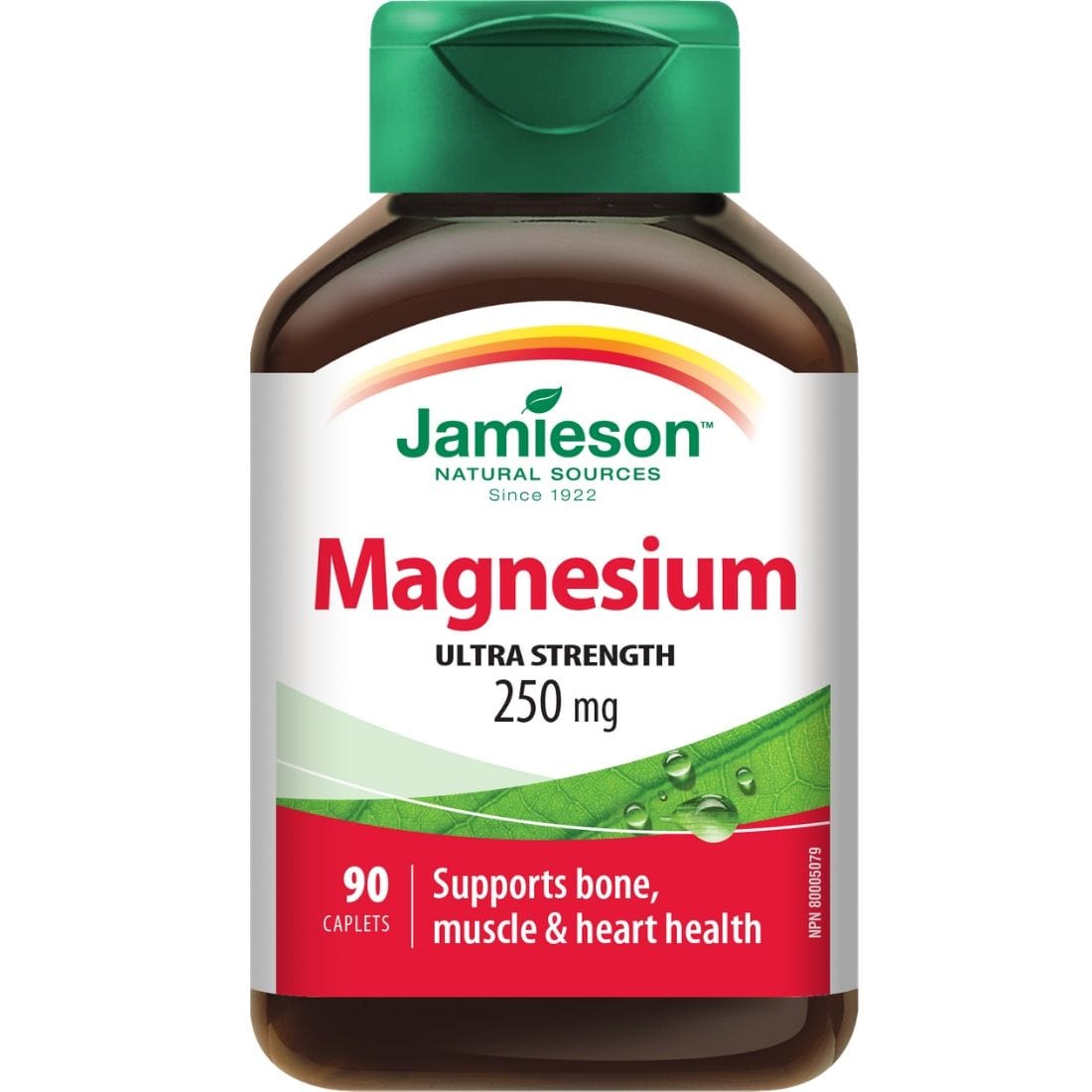 Jamieson Magnesium 250mg, 90 Caplets