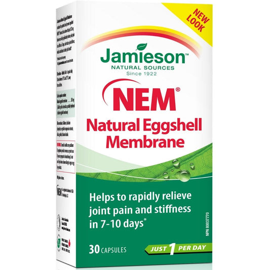 Jamieson NEM (Natural Eggshell Membrane), 30 Capsules