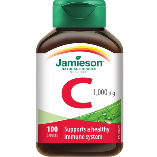 Jamieson Vitamin C 1000mg, 100 Caplets