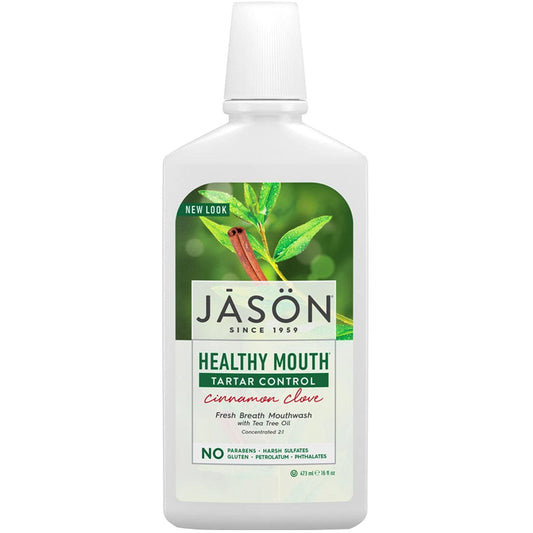 Jason Healthy Mouth Natural Mouthwash, 473ml