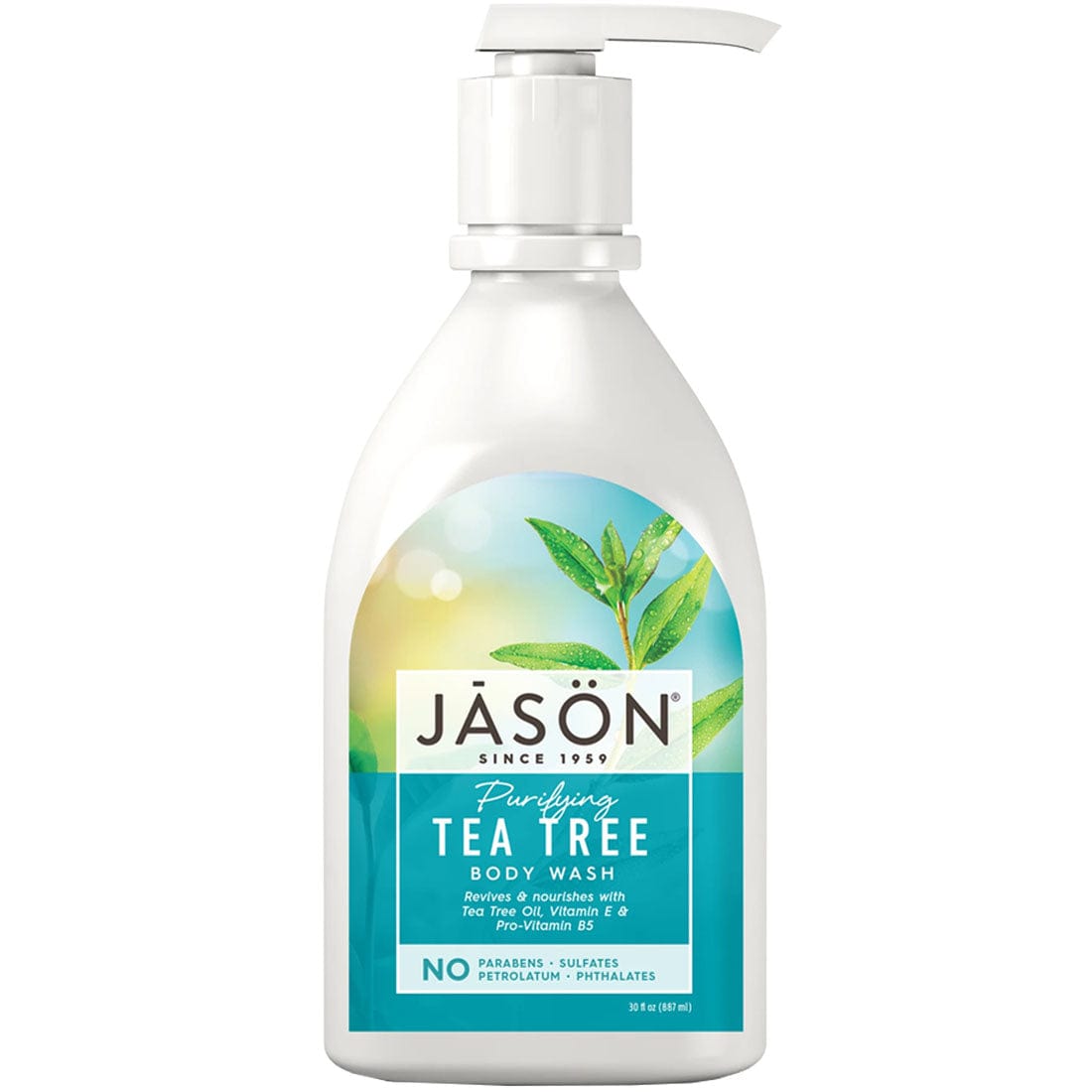 Jason Tea Tree Body Wash, 877ml