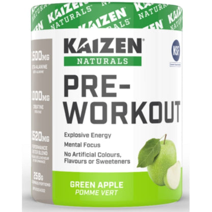 Kaizen Natural Pre-Workout, 255g