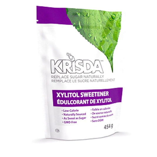 Krisda Spoonable Xylitol Sweetener, 454g Resealable Pouch