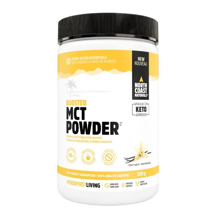 North Coast Naturals Boosted MCT Powder, 300g
